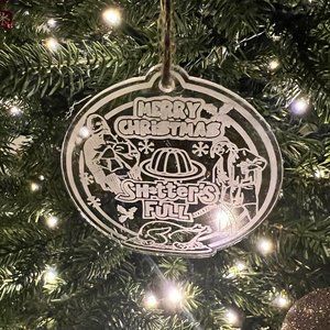 Merry Christmas - Shitters Full - Movie Film Favorite Ornament